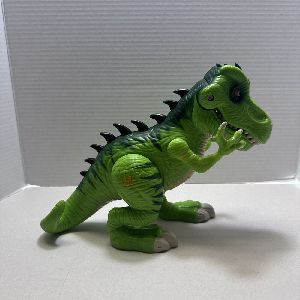 Jurassic World Playskool Heroes Tyrannosaurus Rex Green Dinosaur T-Rex Works